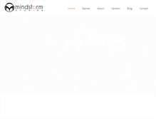 Tablet Screenshot of mindstormstudios.com